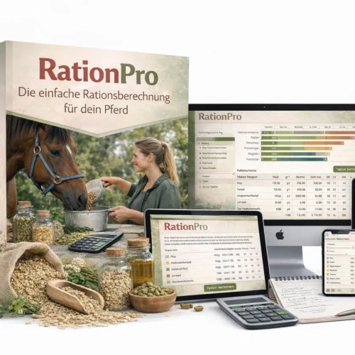 RationPro – das einfache Rationsberechnungs-Tool für Pferdebesitzer